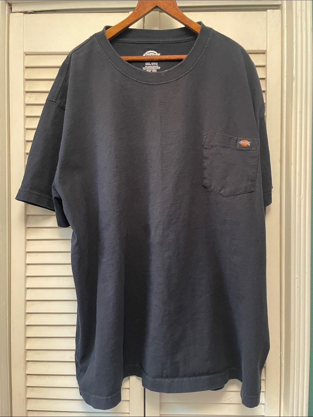 Dickies Navy Short-Sleeve Pocket Tee
